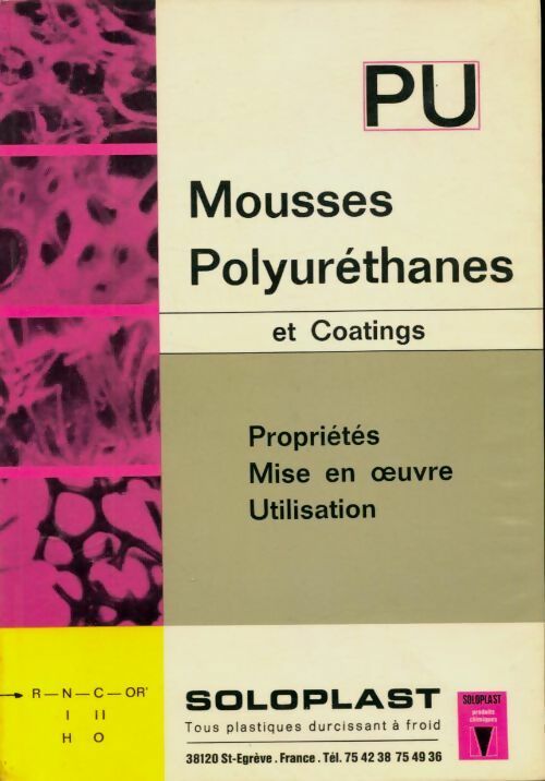 Livrenpoche : Mousses polyuréthanes soloplast - Collectif - Livre