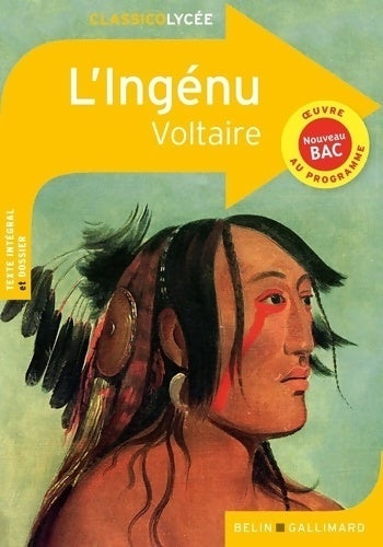 Livrenpoche : L'ingénu - Voltaire - Livre