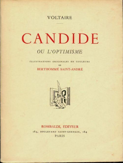 Livrenpoche : Candide ou l'optimisme - Voltaire - Livre