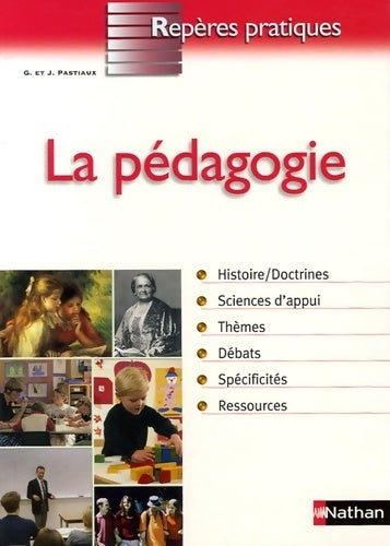 Livrenpoche : La pédagogie - Georgette Pastiaux - Livre