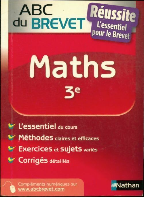 Livrenpoche : Maths 3e - Carole Feugère - Livre