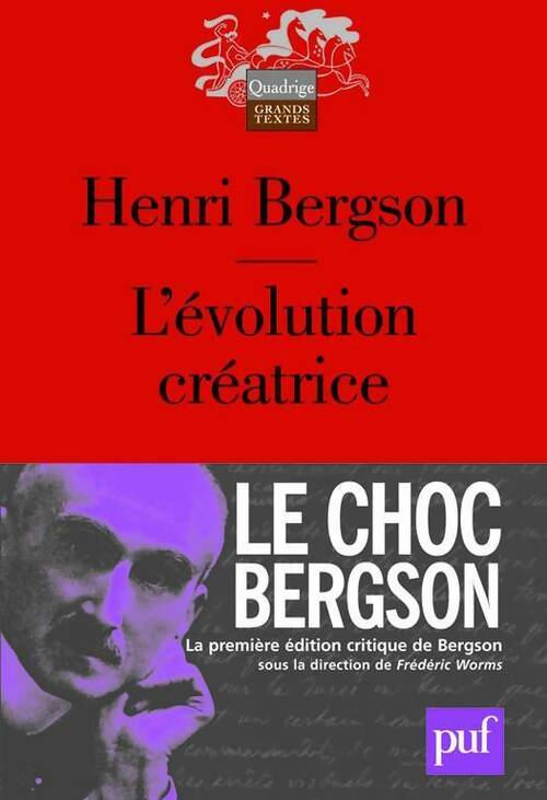Livrenpoche : L'évolution créatrice - Henri Bergson - Livre