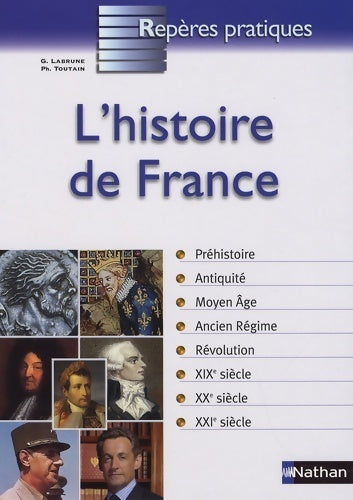 Livrenpoche : L'histoire de France - Gérard Labrune - Livre