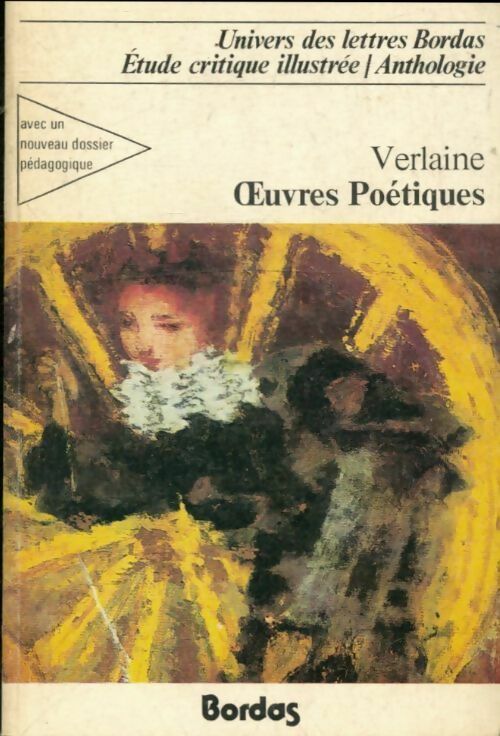Livrenpoche : OEuvres poétiques - Paul Verlaine - Livre