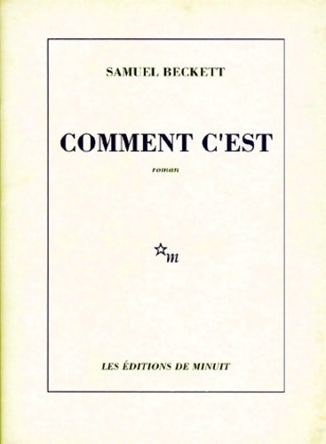 Livrenpoche : Comment c'est - Samuel Beckett - Livre