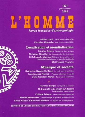 Livrenpoche : L'homme n°161 : Localisation et mondialisation - Collectif - Livre