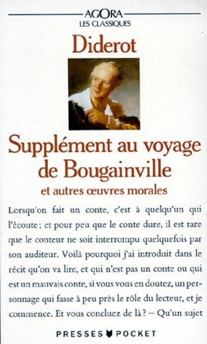 Supplément au voyage de Bougainville - Denis Diderot -  Pocket - Livre