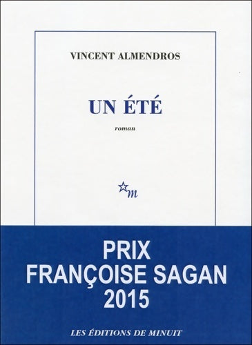Livrenpoche : Un été - Vincent Almendros - Livre
