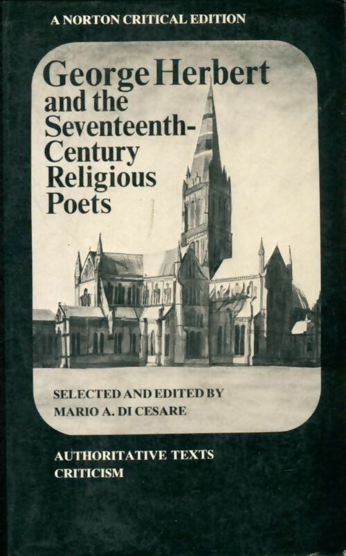 Livrenpoche : George Herbert and the 17th Century Religious Poets - George Herbert - Livre