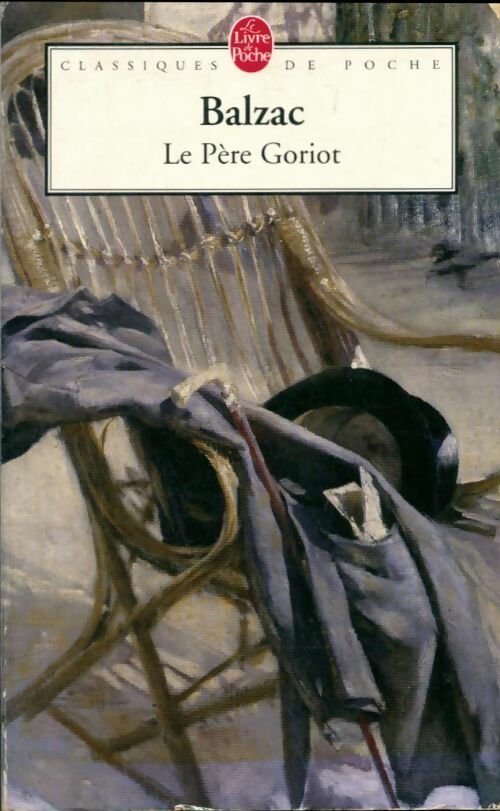 Livrenpoche : Le père Goriot - Honoré De Balzac - Livre