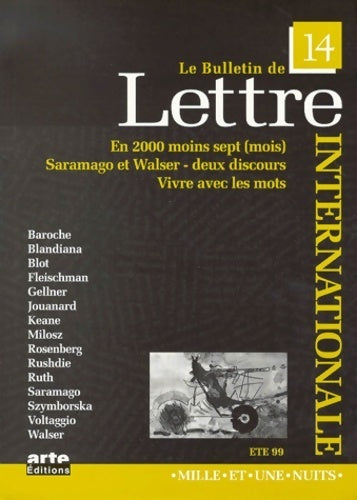 Livrenpoche : Lettre internationale n°14 - Collectif - Livre