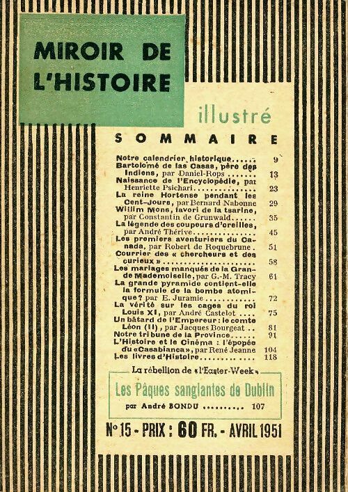 Livrenpoche : Miroir de l'histoire n°15 - Collectif - Livre