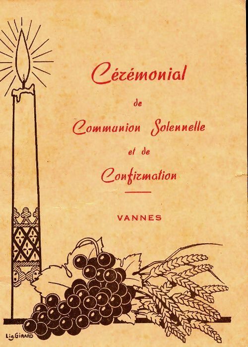 Livrenpoche : Cérémonial de communion solennelle et de confirmation - Collectif - Livre
