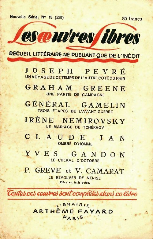 Livrenpoche : Les oeuvres libres n°239 - Collectif - Livre
