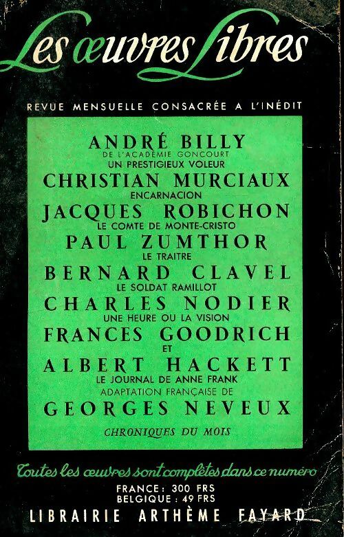 Livrenpoche : Les oeuvres libres n°154 - Collectif - Livre