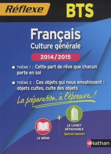 Livrenpoche : Français BTS culture général 2014-2015 - Isabelle Ansel - Livre