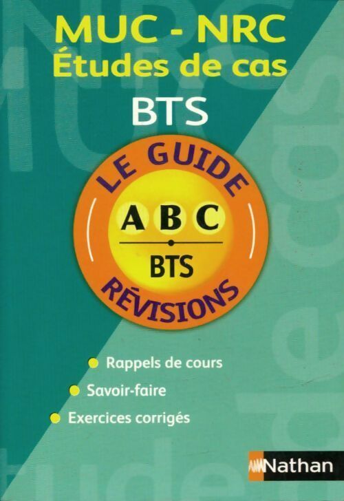 Livrenpoche : MUC-NRC études de cas BTS cours + exercices - Marie-Noëlle Etienne - Livre