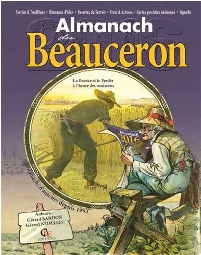 Livrenpoche : Almanach du Beauceron 2016 - Gérard Bardon - Livre