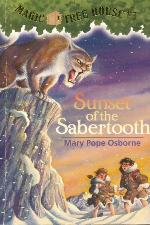 Livrenpoche : Sunset of the Sabertooth - Mary Pope Osborne - Livre