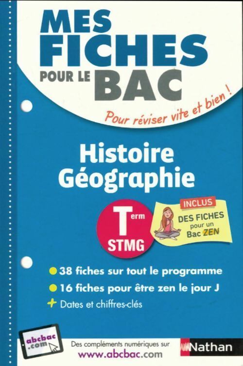 Livrenpoche : Histoire géographie Terminale STMG - Florian Louis - Livre