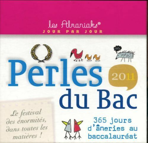 Livrenpoche : Perles du bac 2011 - Collectif - Livre