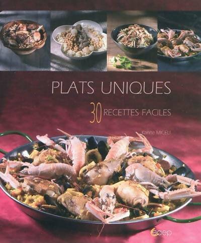 Livrenpoche : Plats uniques - Karine Miceli - Livre