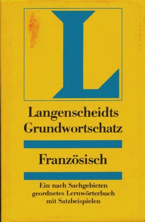 Livrenpoche : Langenscheidts grundwortschatz franzosisch - Collectif - Livre