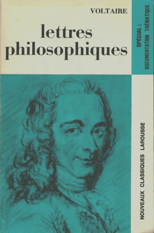 Livrenpoche : Lettres philosophiques - Voltaire - Livre