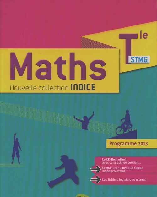 Livrenpoche : Maths Terminales STMG 2013. Enseignant - Collectif - Livre