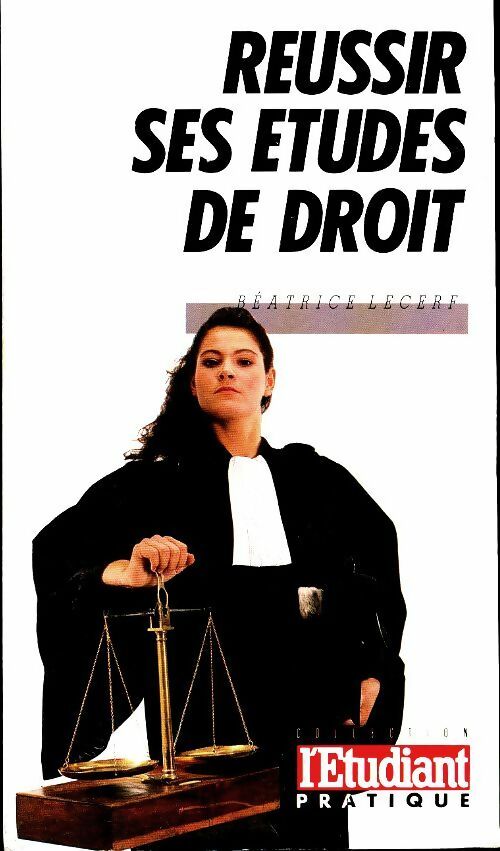 Livrenpoche : Réussir ses études de droit - Béatrice Lecerf - Livre