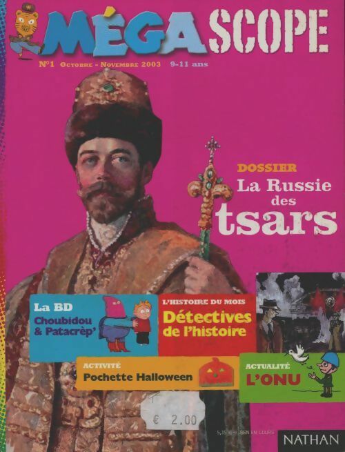 Livrenpoche : Mégascope n°1 : La Russie des tsars - Collectif - Livre