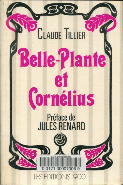Livrenpoche : Belle-plante et Cornélius - Tillier Claude - Livre
