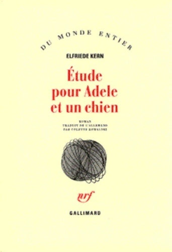 Livrenpoche : Étude pour Adèle et un chien - Elfriede Kern - Livre