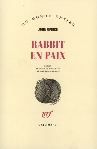 Rabbit en paix - John Updike - Livre