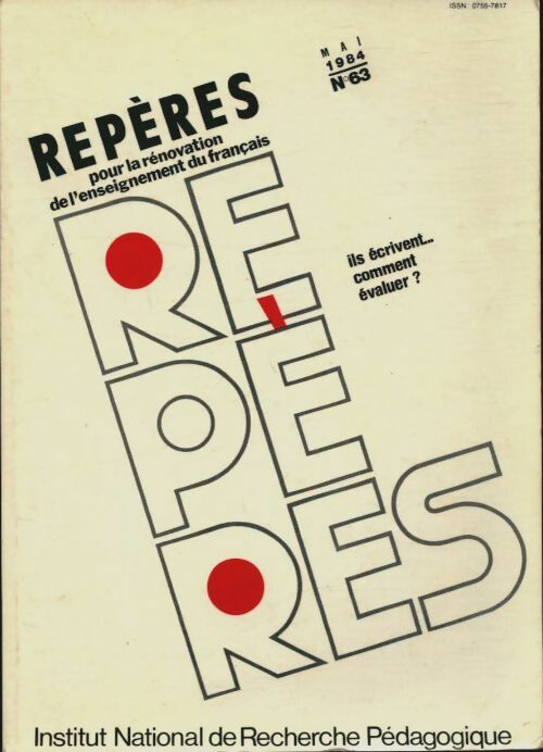 Livrenpoche : Repères n°63 - Collectif - Livre