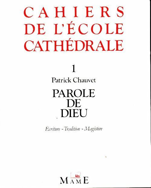 Livrenpoche : La parole de Dieu - Chauvet Patrick - Livre
