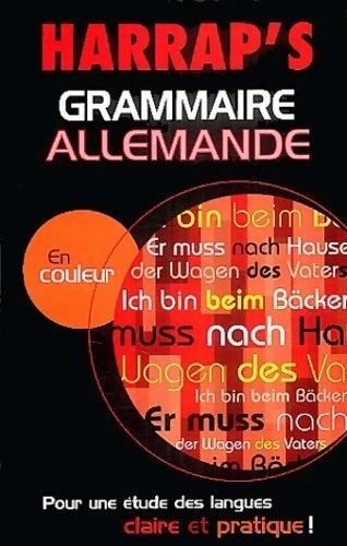 Livrenpoche : Grammaire allemande - Collectif - Livre