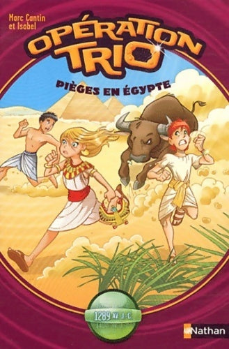Pièges en Egypte - Marc Cantin - Livre