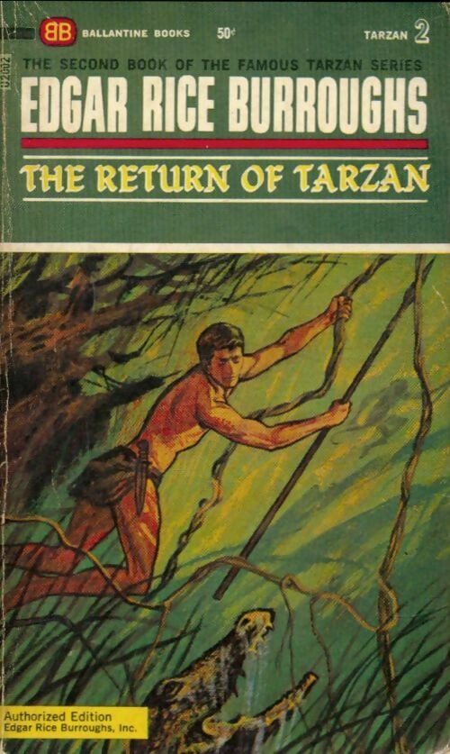 Livrenpoche : The return of Tarzan - Edgar Rice Burroughs - Livre