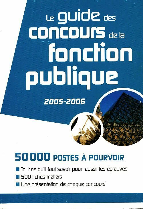 Livrenpoche : Le guide des concours de la fonction publique 2005-2006 - Marie-Lorène Giniès - Livre