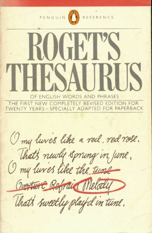 Livrenpoche : Roget's thesaurus of english words and phrases - Lloyd Susan M. - Livre