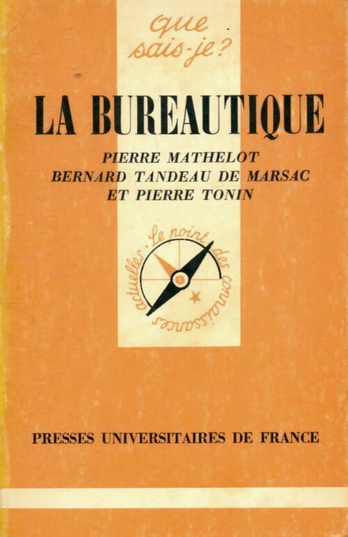 Livrenpoche : La bureautique - Collectif, Pierre Tonin - Livre