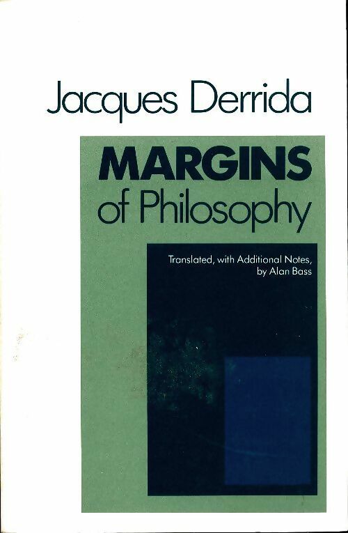 Livrenpoche : Margins of philosophy - Jacques Derrida - Livre
