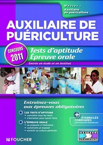 Livrenpoche : Auxiliaire de puériculture. Tests d'aptitude, épreuve orale - Valérie Béal - Livre