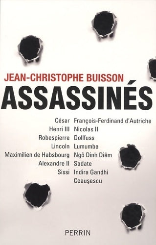 Livrenpoche : Assassinés - Jean-Christophe Buisson - Livre