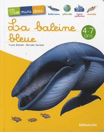 Livrenpoche : La baleine bleue - Yvette Barbetti - Livre