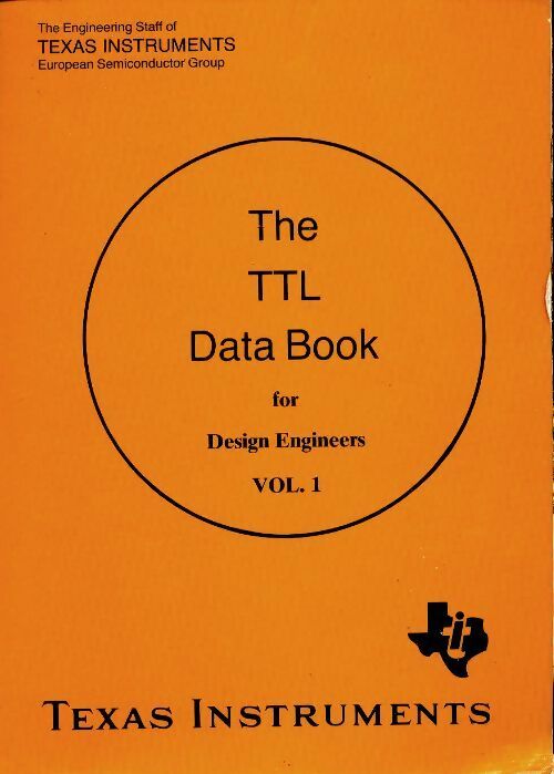 Livrenpoche : The TTL Data Book Tome I - Collectif - Livre
