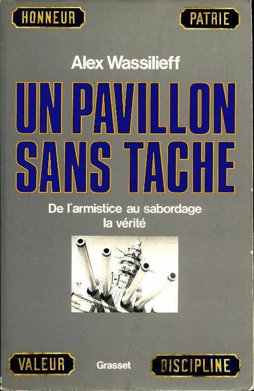 Livrenpoche : Un pavillon sans tache - Alex Wassilieff - Livre