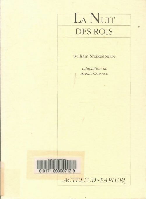 Livrenpoche : La nuit des rois - William Shakespeare - Livre