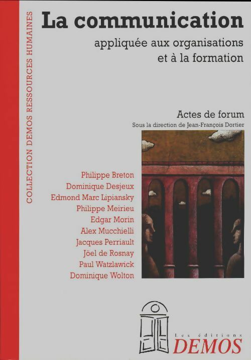 Livrenpoche : La communication appliquée aux organisations et à la formation - Collectif - Livre
